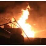 Ilustrasi kebakaran rumah. (Ist)