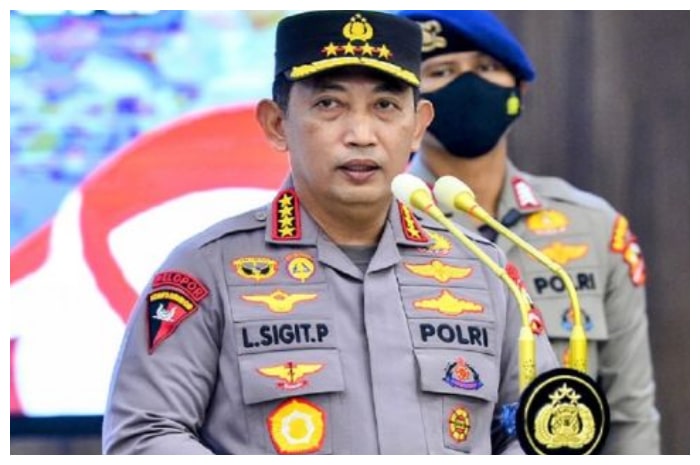 Kapolri Jenderal Listyo Sigit Prabowo. (Ist)