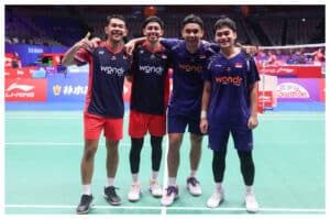 China Masters 2024, Fajar Alfian dan Muhammad Rian Ardianto Kalahkan Bagas/Leo