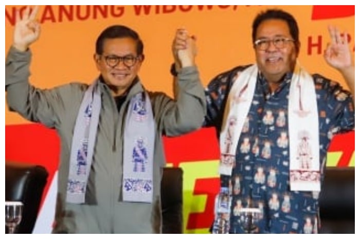 Pasangan calon Pramono Anung - Rano Karno klaim menang Pilkada DKI satu putaran. (Ist)