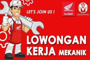 Honda Buka Loker Lulusan SMA dan SMK Jadi Mekanik di Bandung