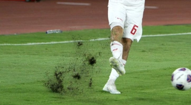 Jelang Indonesia vs Jepang, Rumput GBK jadi Sorotan