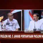Debat paslon Wali Kota Bogor berlangsung seru, Jumat (8/11/2024) malam. (tangkapan layar I News)