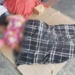 Mayat Wanita ini ditemukan tergeletak di pelataran Toko Meubel Irama Nusantara, Bogor Tengah (KIS/NICKO)