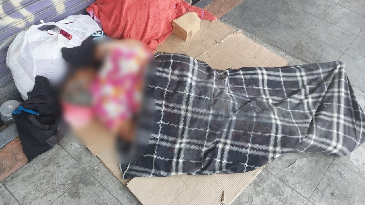 Mayat Wanita ini ditemukan tergeletak di pelataran Toko Meubel Irama Nusantara, Bogor Tengah (KIS/NICKO)