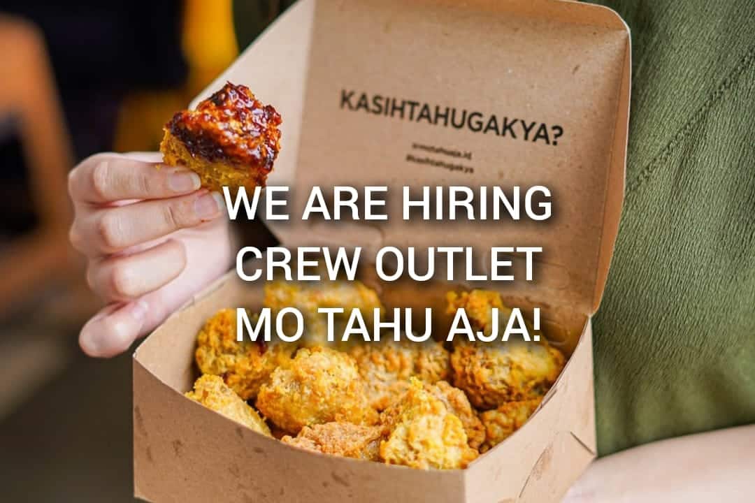 Mo Tahu Aja Buka Loker Crew Outlet Lulusan SMA dan SMK di Bandung
