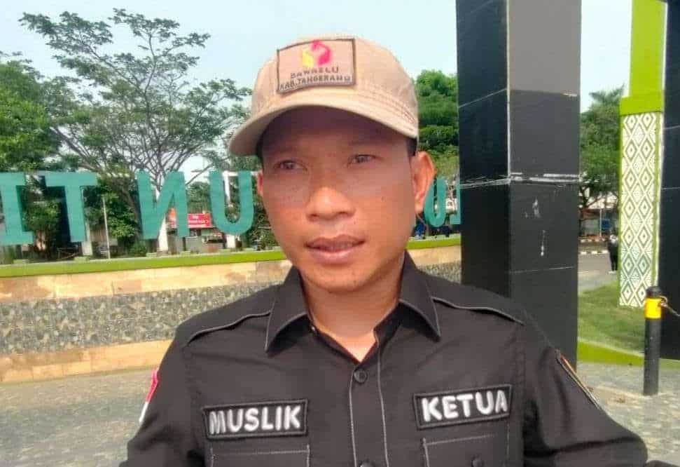 Muslik ketua Bawaslu Kabtangerang
