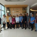 Ketua Umum PWI Pusat Hendry Ch Bangun berkunjung ke kantor redaksi Kompas di Jakarta. (Ist)