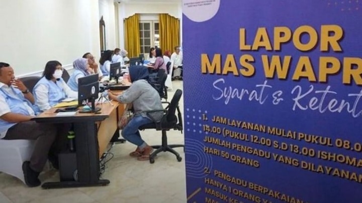 Pelayanan Lapor Mas Wapres