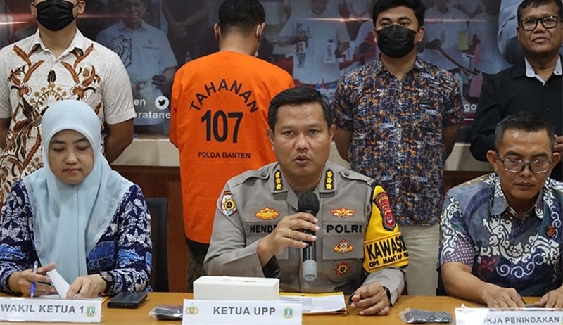 Kepala Desa Ngawinan Diamankan Satgas Saber Pungli Banten