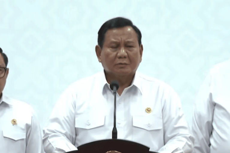 Presiden Prabowo Subianto. (Ist)