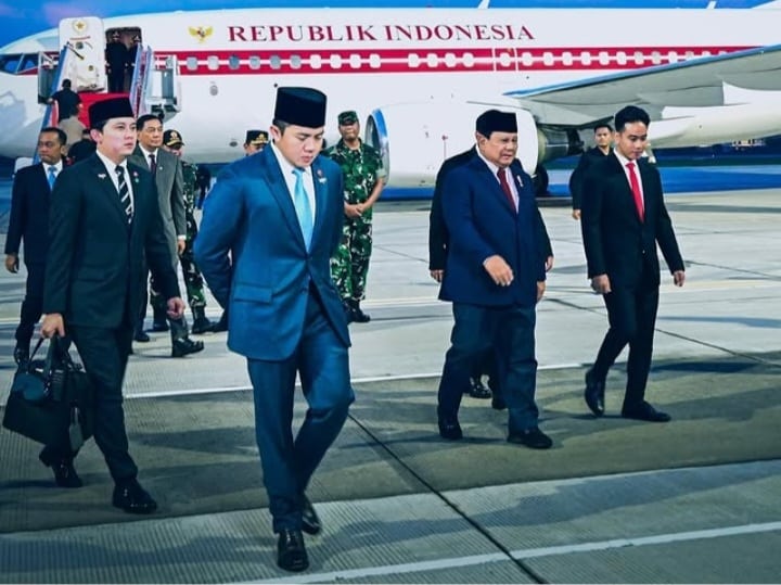 Presiden Tiba di Halim