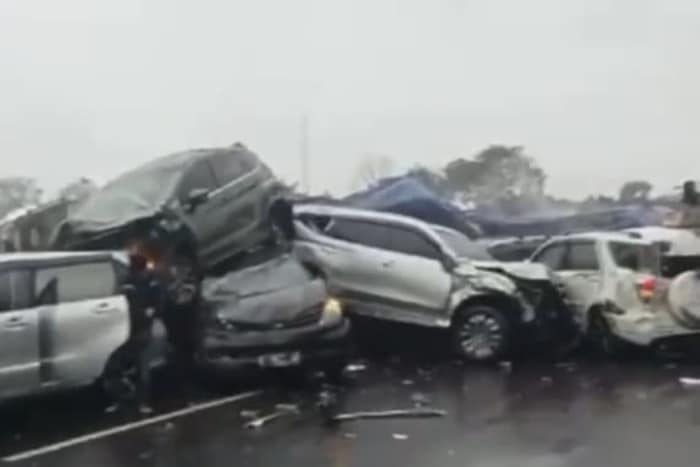 Rem Blong Truk Bermuatan, Penyebab Tabrakan Beruntun Tol Purbaleunyi