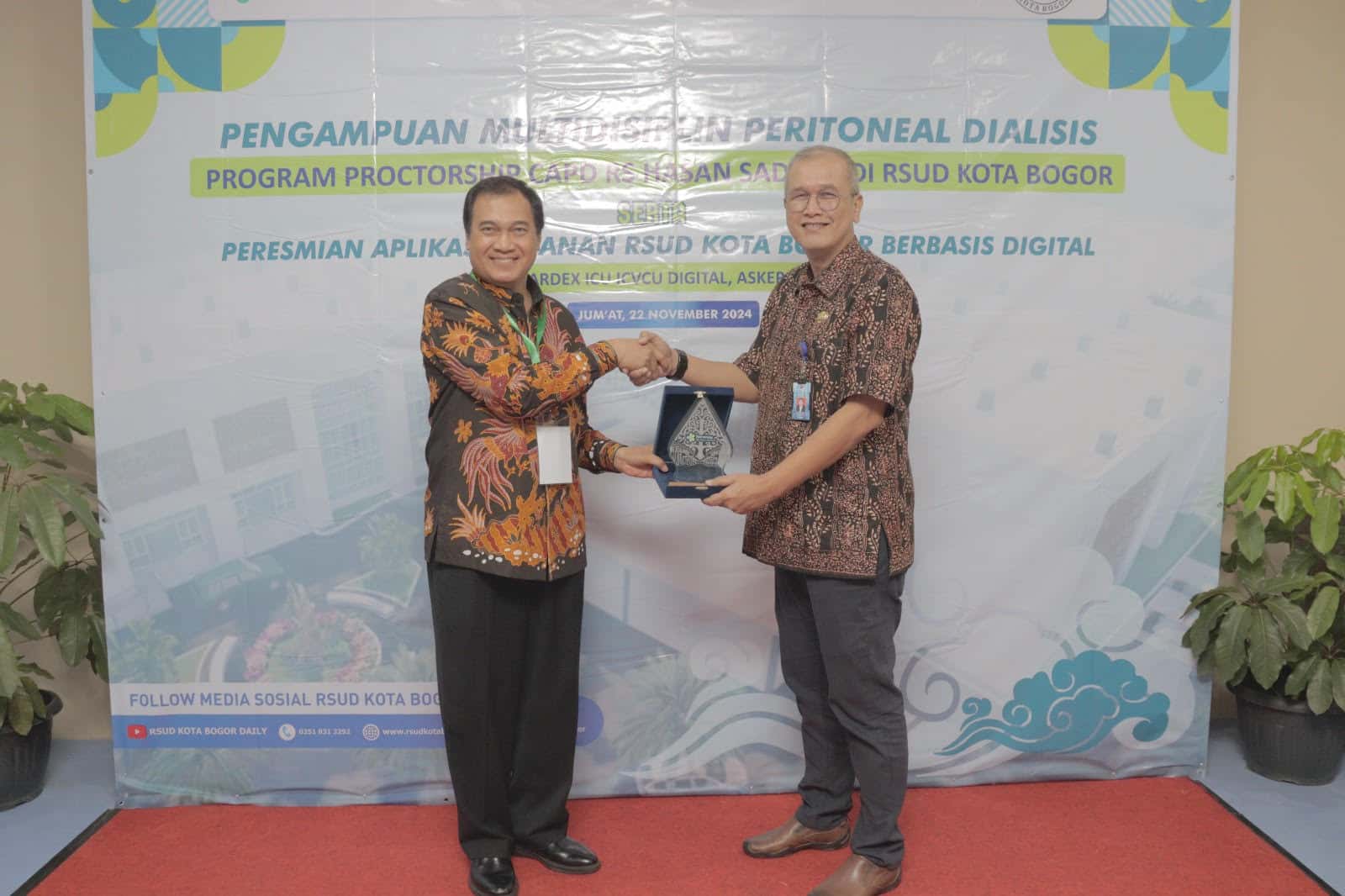 RSUD Kota Bogor berkomitmen meningkatkan pelayanan kesehatan dan akses untuk masyarakat. (KIS/IST)