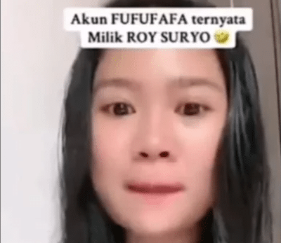 Viral! TikToker Intan Srinita Sebut Roy Suryo Dalang Akun Fufufafa