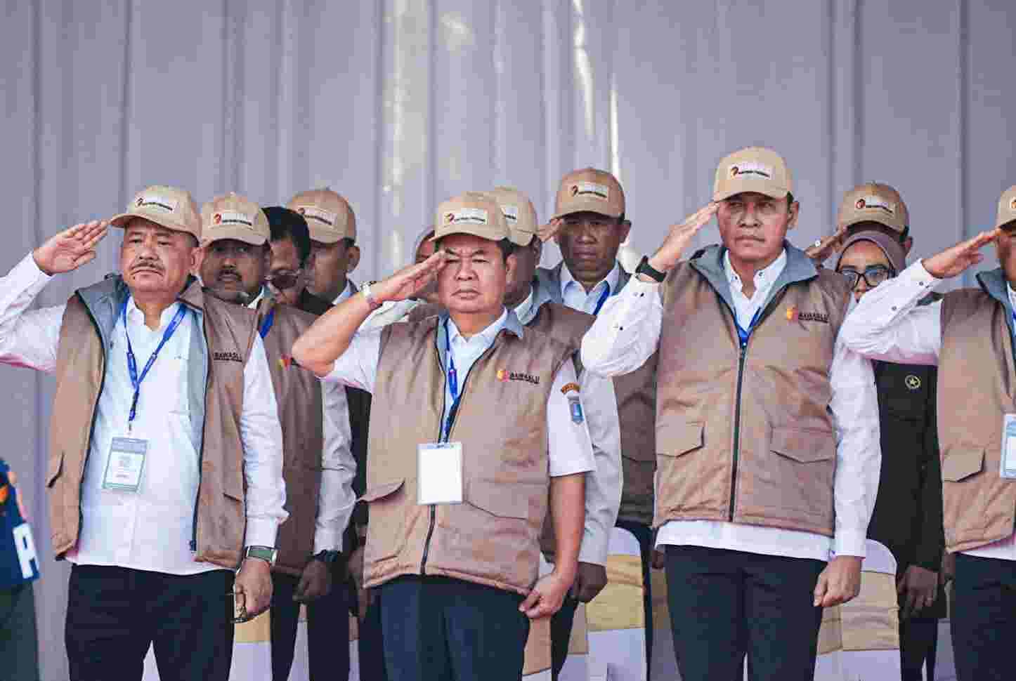 Penjabat (Pj) Gubernur Jakarta saat hadiri apel siaga pemungutan suara Pilkada Jakarta 2024 (ist)