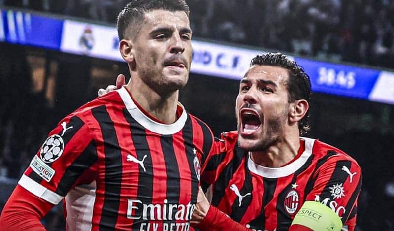 AC Milan Bikin Kejutan Tumbangkan Real Madrid 3-1 Anceloti Kebingungan