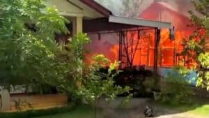 Gegara Judi Online Emak-emak di Alor Bakar Suami Tidur di Kamar