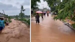 Banjir Bandang di Desa Padasan Tuban, Akibat Tanggul Jebol