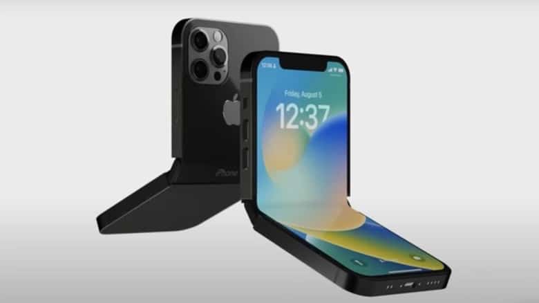 iPhone layar lipat