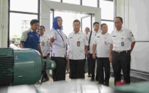 Pj Gubernur DKI Jakarta Tinjau Infrastruktur Antisipasi Banjir Musim Hujan