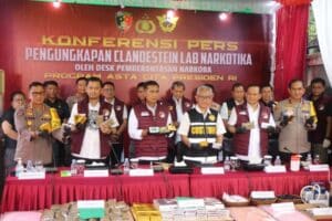 Polri Bongkar Jaringan Narkoba Senilai Rp 1,5 Triliun di Bali