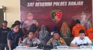 Polres Banjar Ungkap Empat Kasus Kriminal, Termasuk Penyalahgunaan Pupuk Bersubsidi dan Judi Online