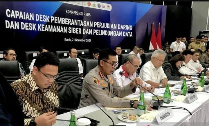 Polri Telah Menindak 85 Influencer Promosikan Judi Online Sejak 4 November 2024