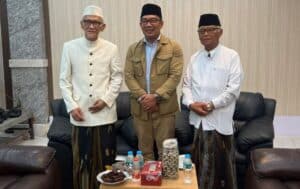 Di Masa Tenang, RK Bersantai dan Menemui Tokoh Agama