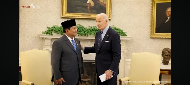 Prabowo Temui Presiden Joe Biden Tingkatkan Kerja Sama Indonesia – AS
