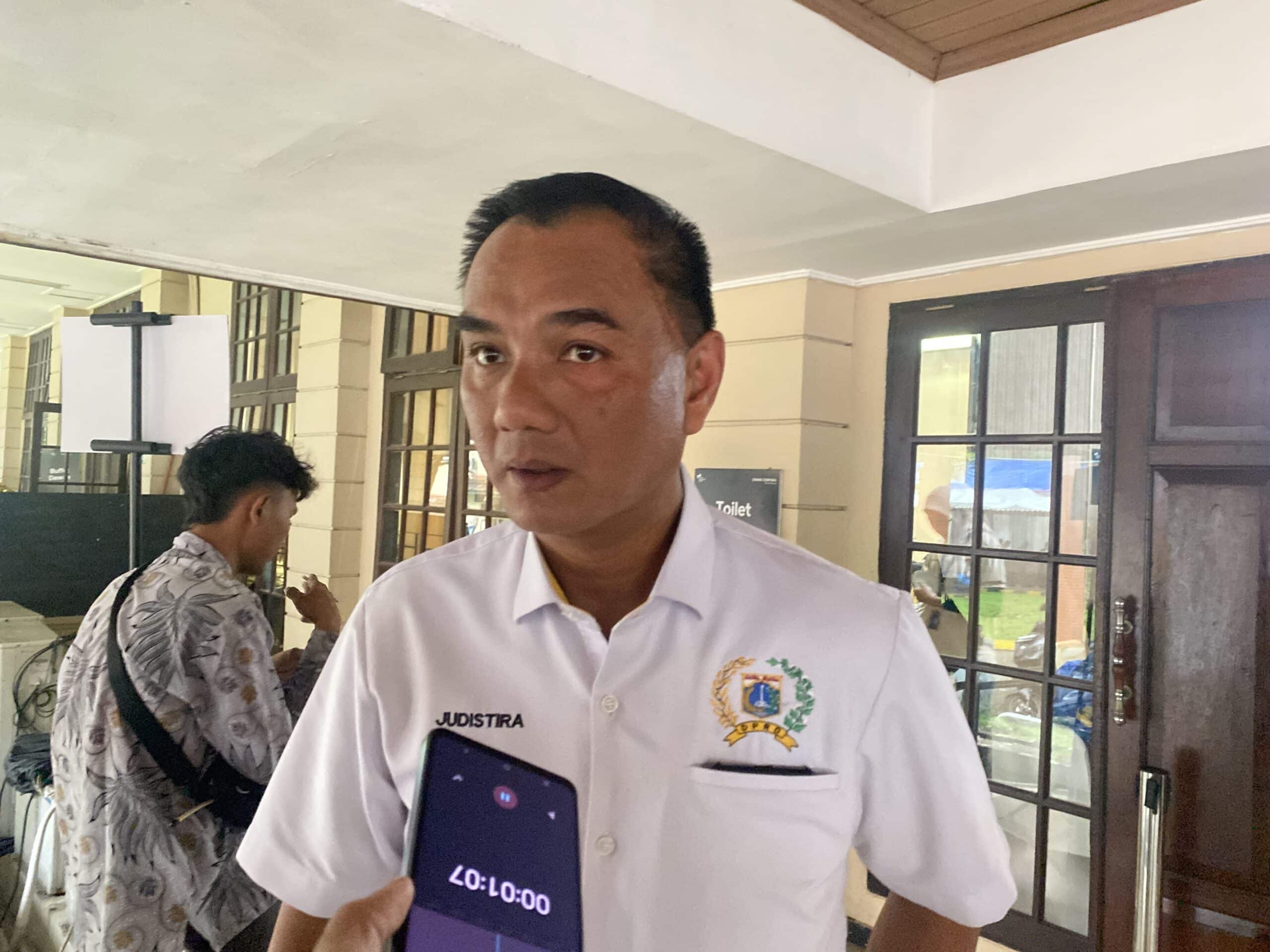 Judistira, anggota DPRD DKI Jakarta. (Aldi)
