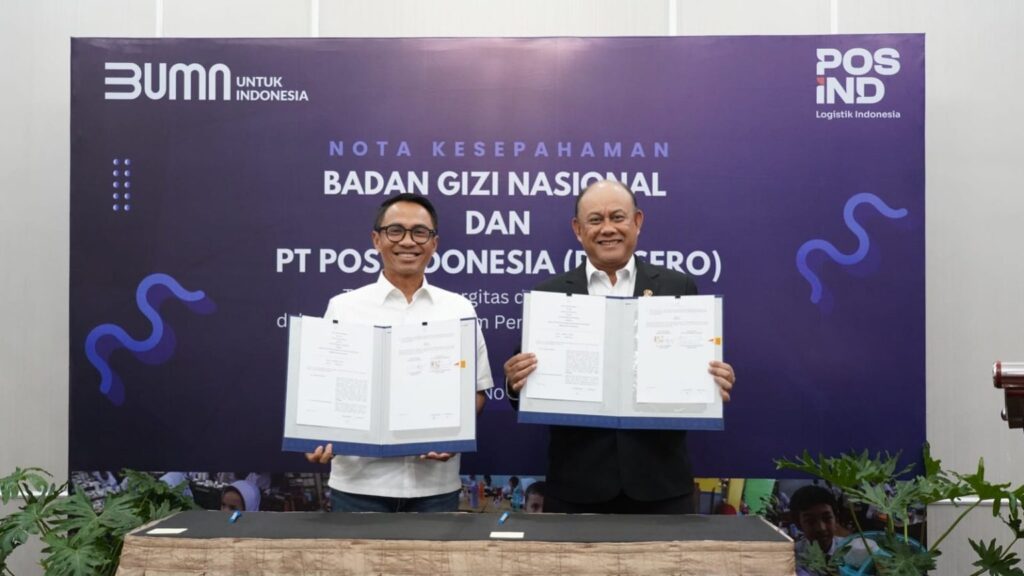 Pos Indonesia Siap Distribusikan Pemenuhan Gizi Nasional