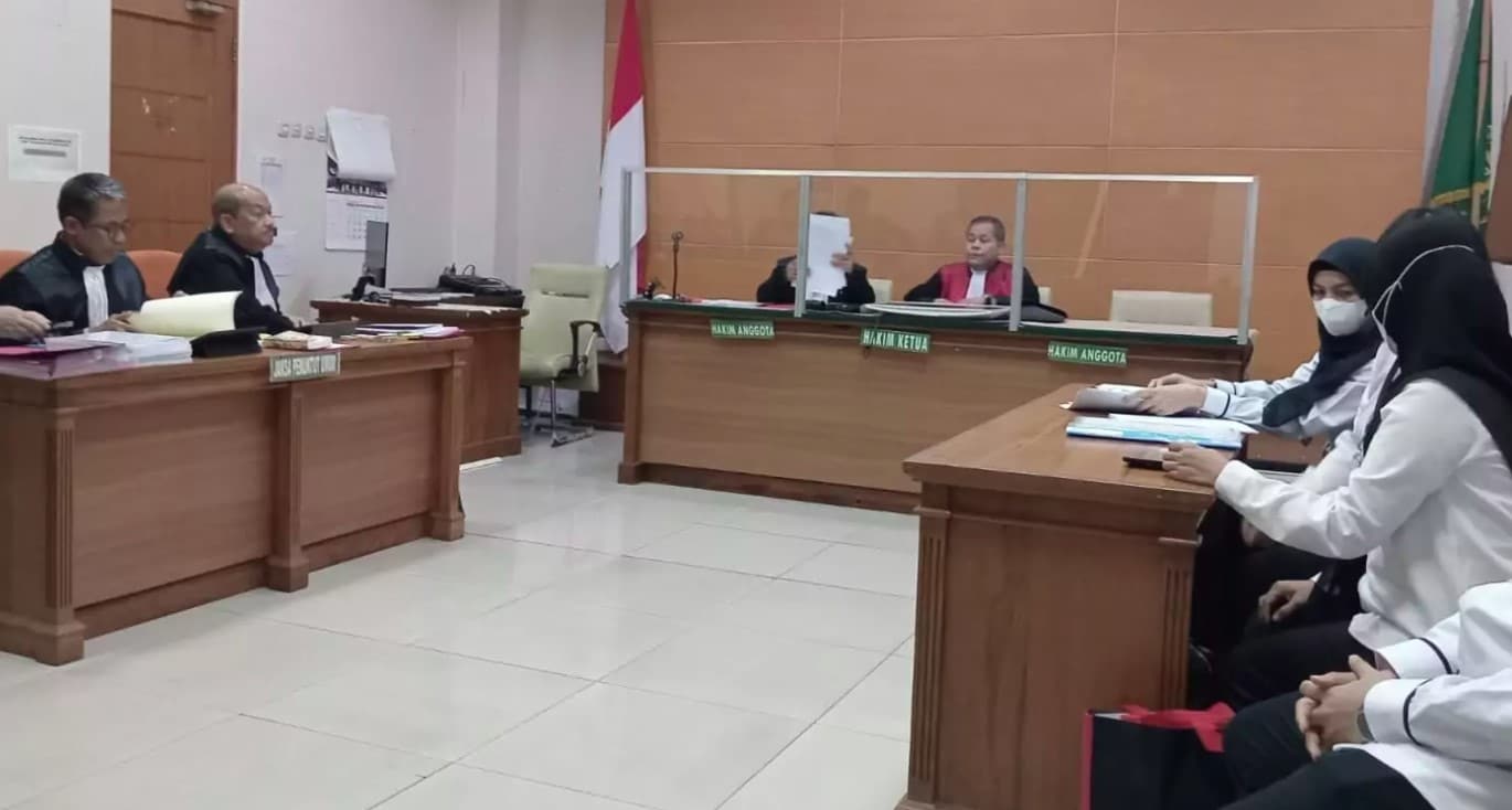 Suasana sidang praperadilan Gubernur Kalsel di PN Jaksel. (Ist)
