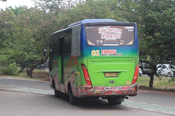 Biar Nggak Lupa Nyoblos, KPU Kota Tangerang Ingatkan Warga Via Tayo dan Si Benteng