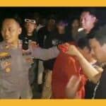 terduga pelaku diamankan polisi