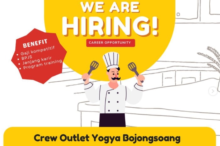 BARU DIBUKA! Kabobs Bandung Buka Loker Buat Lulusan SMA dan SMK, Cek Link Daftar di Sini