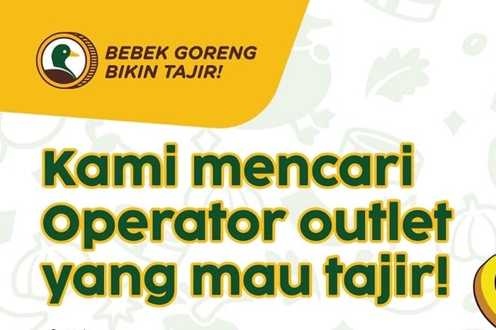 Bebek Goreng Bikin Tajir Buka Loker Operator Lulusan SMA dan SMK di Jakarta
