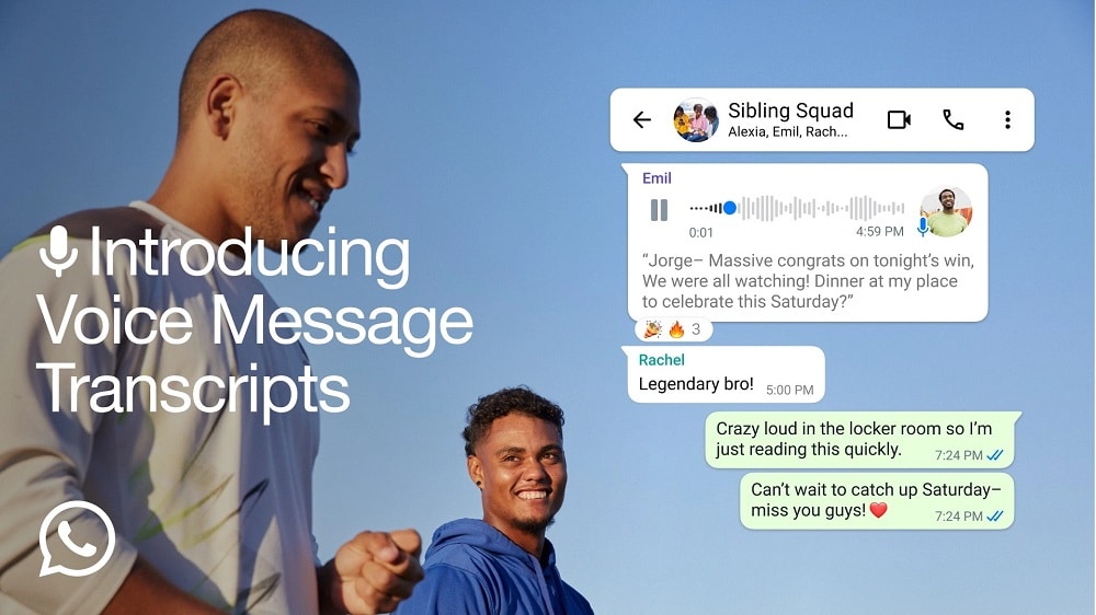 Fitur Baru WhatsApp, Voice Message Transcripts Resmi Hadir di Indonesia