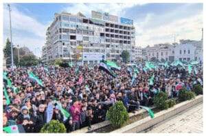 Pesta Pora Rakyat Suriah, Wujud Syukur Kejatuhan Pemerintahan Basyar Assad