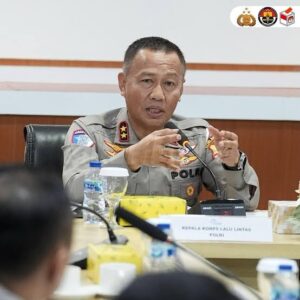 Korlantas Polri Susun SKB Sebagai Pedoman Pengelolaan Lalu Lintas di Nataru 2024