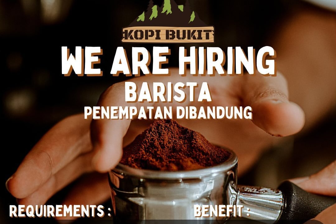 Kopi Bukit Ciater Buka Loker Barista Berbagai Lulusan, Tersedia Mess Loh!
