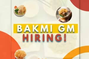 Lulusan SMA SMK Merapat! Bakmi GM Bandung Buka Loker 2 Posisi Sekaligus