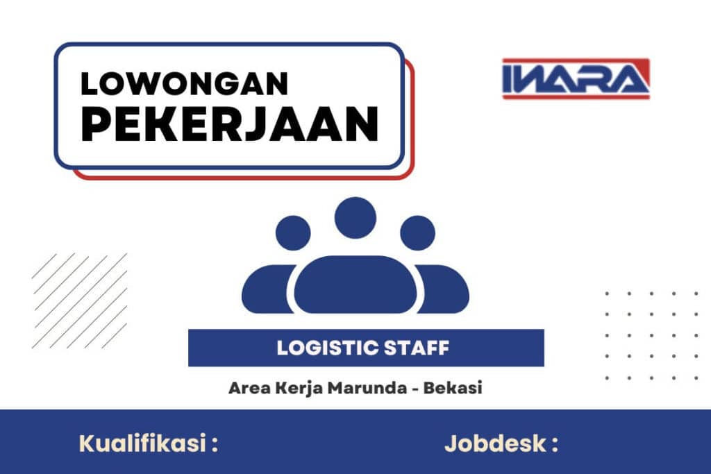 PT Indoparta Nusantara Buka Loker SMA dan SMK Posisi Staff Logistik di Bekasi