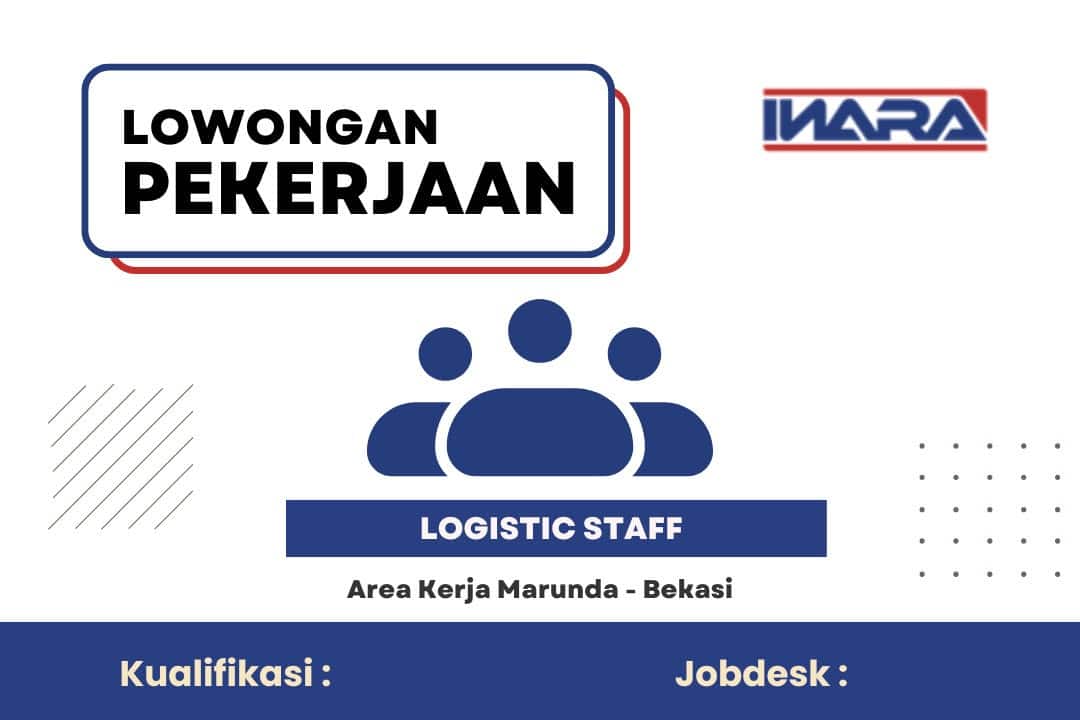 PT Indoparta Nusantara Buka Loker SMA dan SMK Posisi Staff Logistik di Bekasi