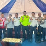 Kadishub, Kabupaten Bogor, Agus Ridho bersama jajaran TNI, Polri dan lainnya sedang siaga di posko Gadog (KIS/IST)