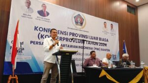 Bos Radar Banten Group Mashudi Terpilih Aklamasi Ketua PWI Provinsi Banten