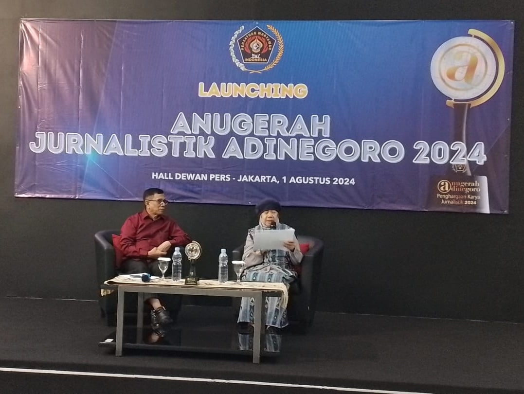 Ketua Umum PWI Pusat Hendry Ch Bangun apresiasi media ikut Anugerah Adinegoro. (Ist)