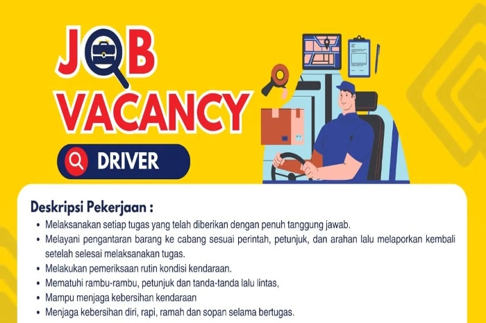 Prama Borma Cijerah Bandung Buka Loker Driver, Berbagai Lulusan Boleh Daftar!