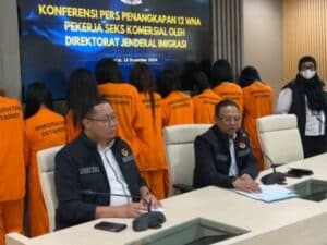 Ditjen Imigrasi Amankan 12 WN Vietnam Jadi PSK Berkedok Pemandu Karaoke