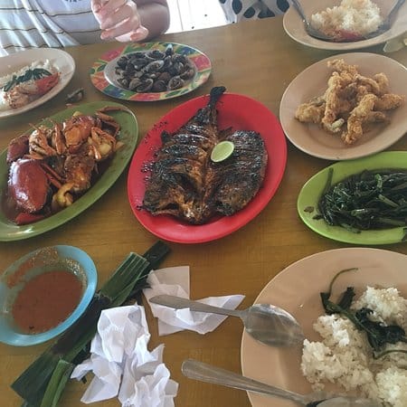 Seafood ikan bakar BM